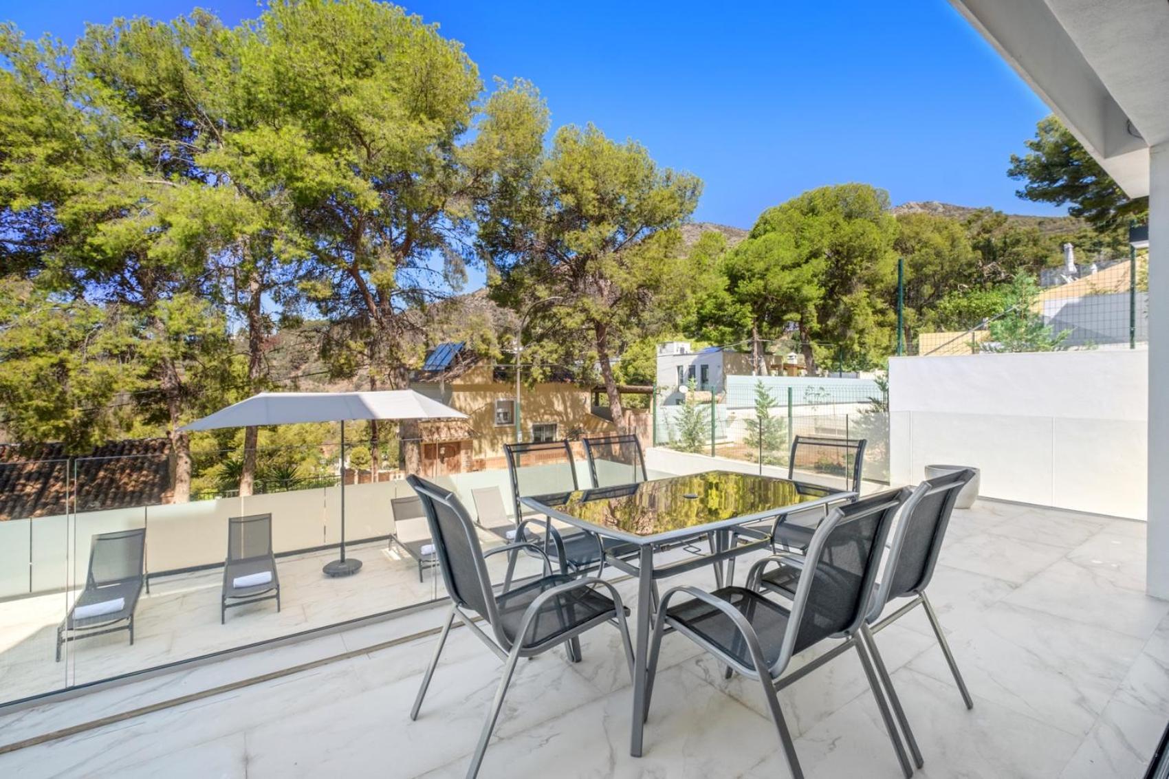 מאלגה Villas Pinares De San Anton - Sea, City, Mountain, Views מראה חיצוני תמונה