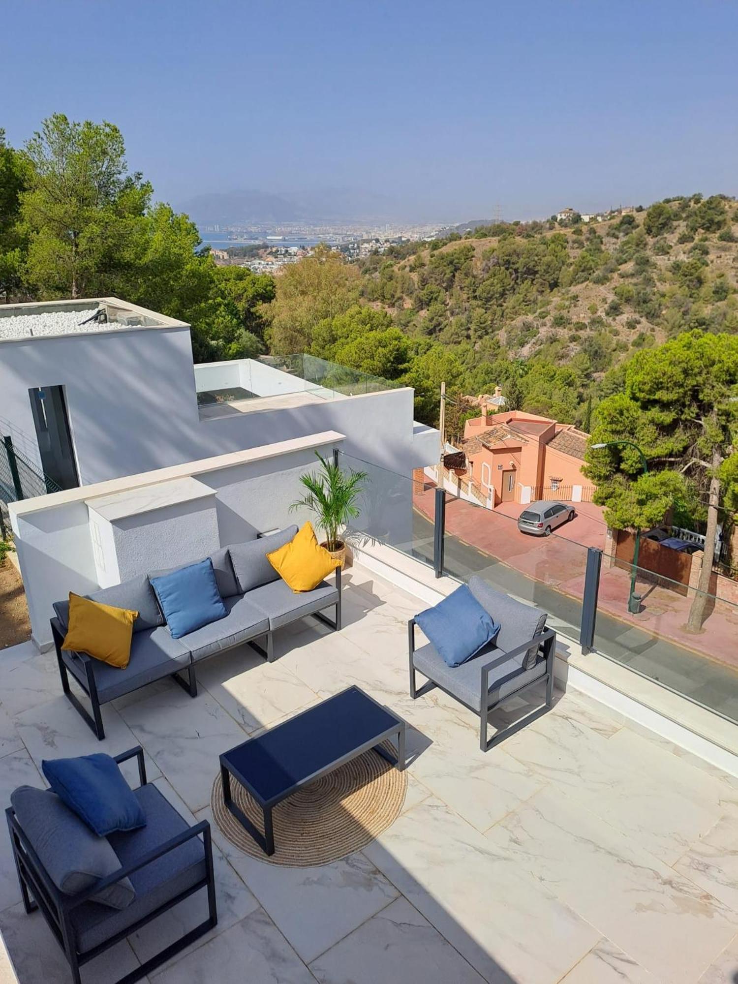 מאלגה Villas Pinares De San Anton - Sea, City, Mountain, Views מראה חיצוני תמונה
