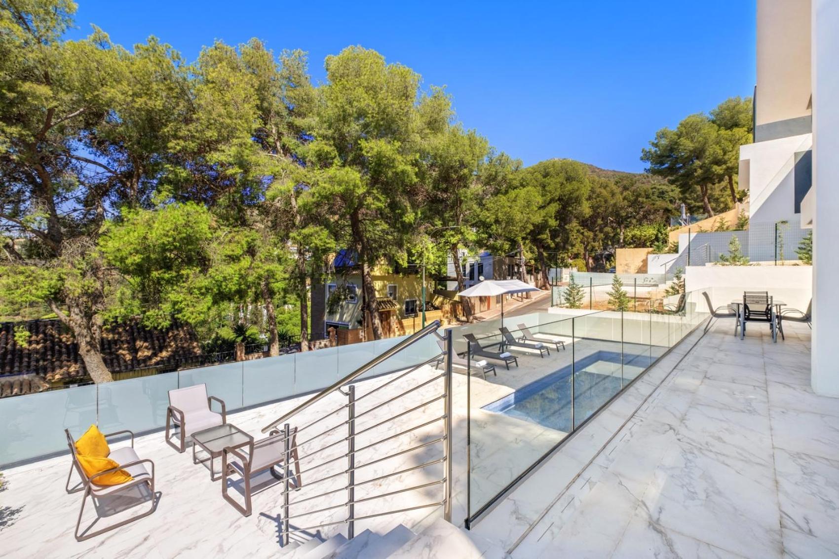 מאלגה Villas Pinares De San Anton - Sea, City, Mountain, Views מראה חיצוני תמונה