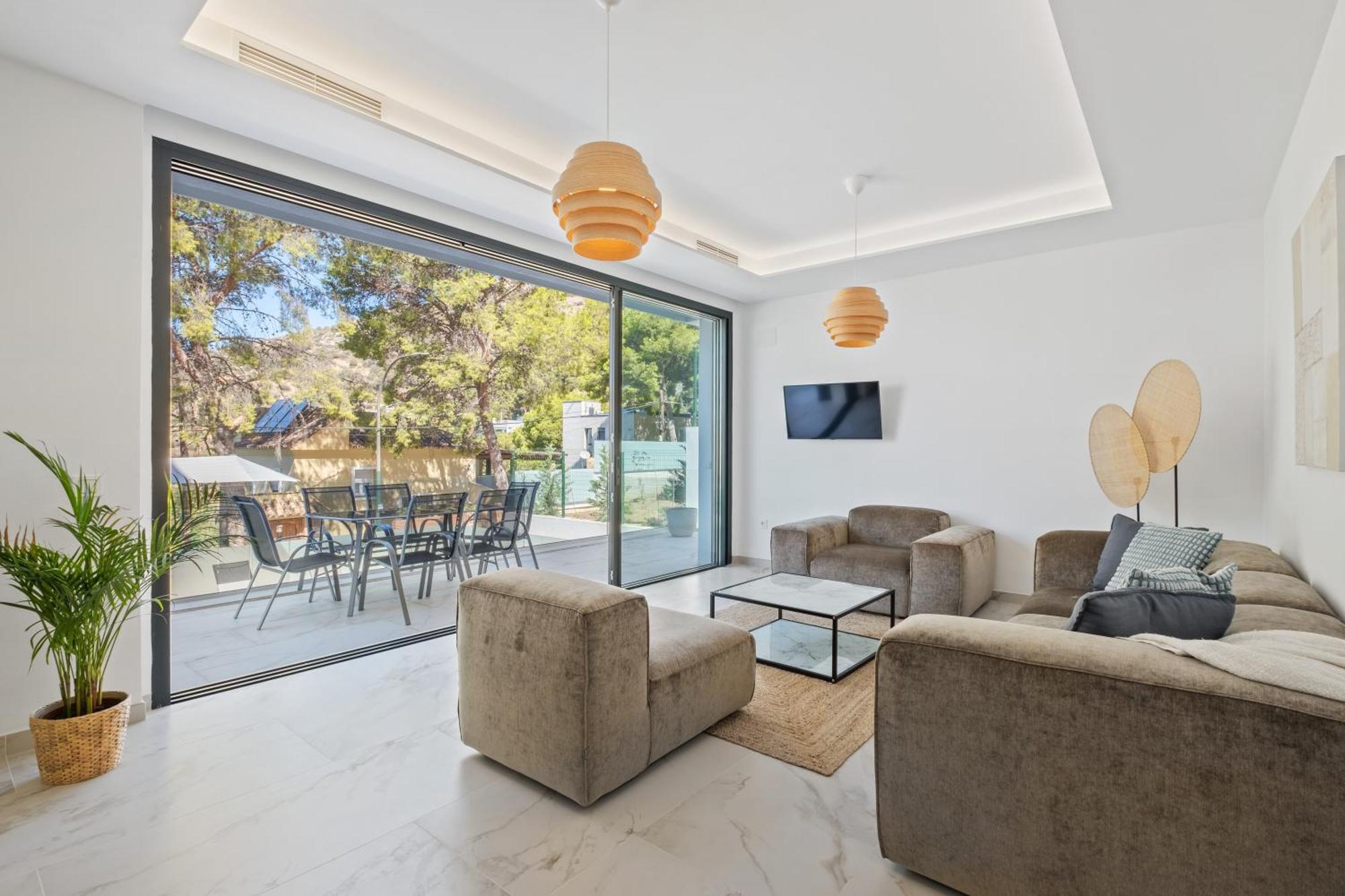 מאלגה Villas Pinares De San Anton - Sea, City, Mountain, Views מראה חיצוני תמונה