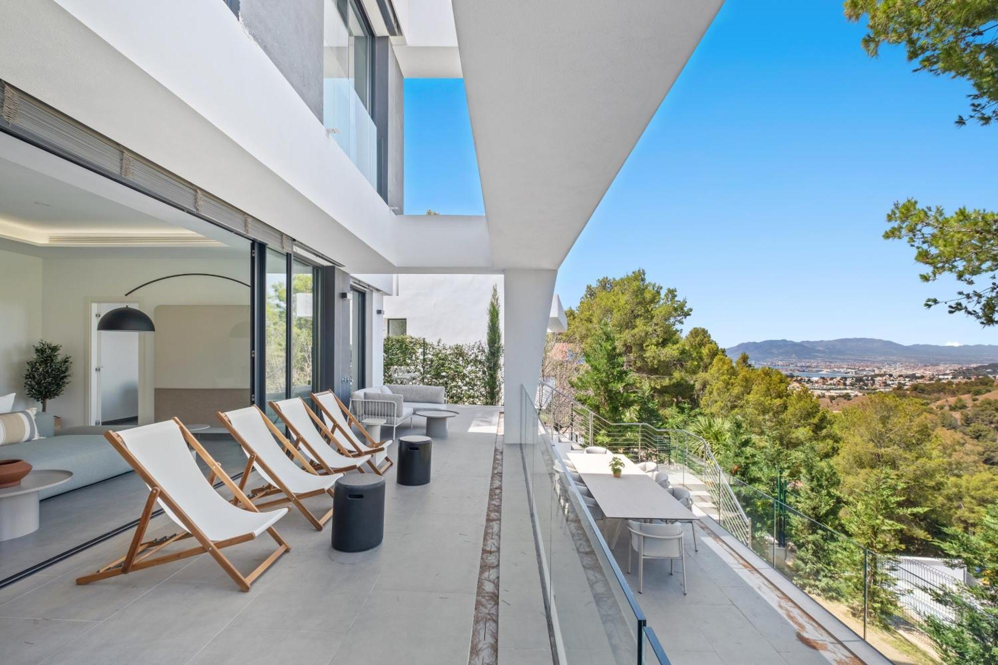 מאלגה Villas Pinares De San Anton - Sea, City, Mountain, Views מראה חיצוני תמונה