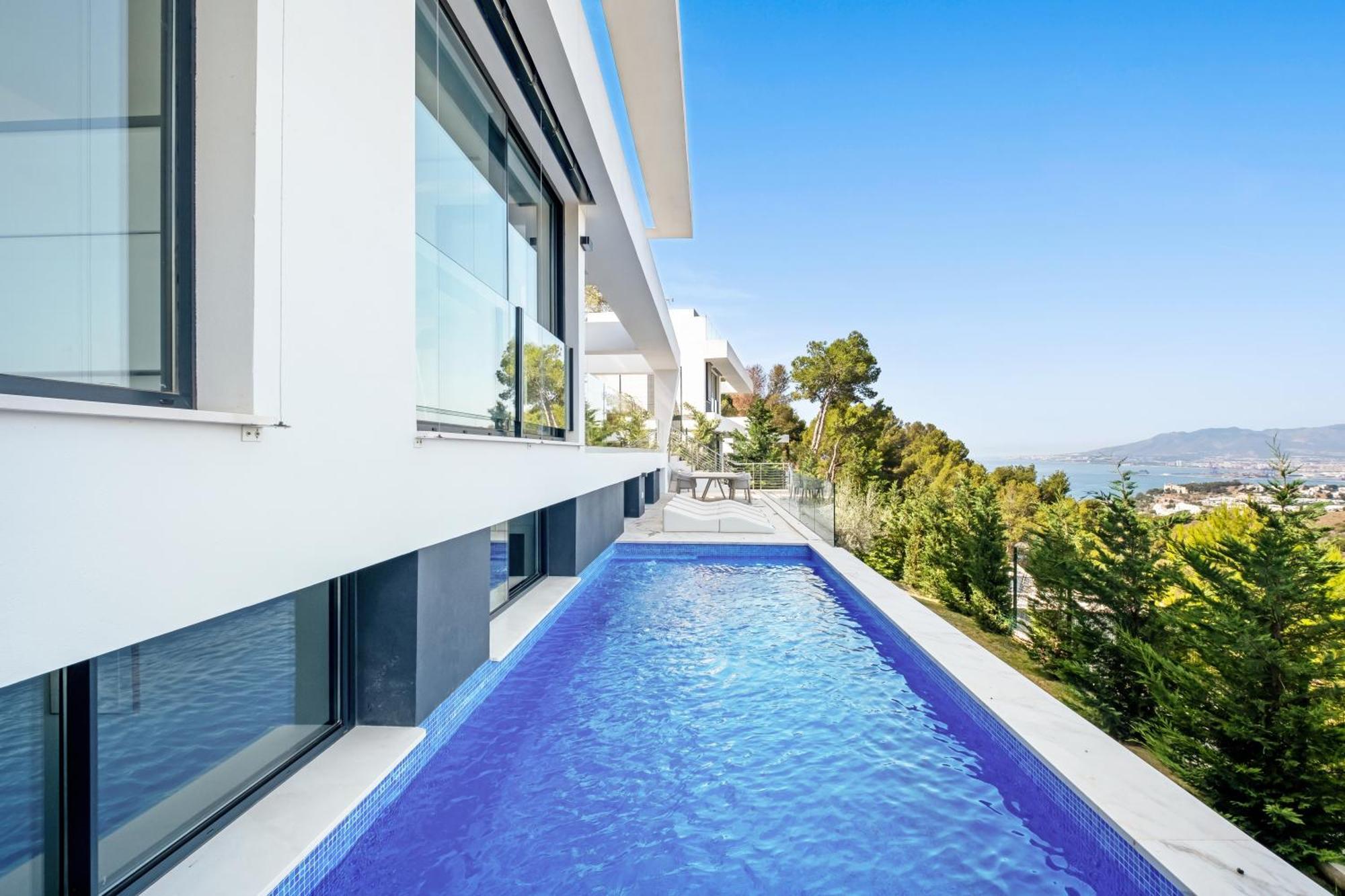מאלגה Villas Pinares De San Anton - Sea, City, Mountain, Views מראה חיצוני תמונה