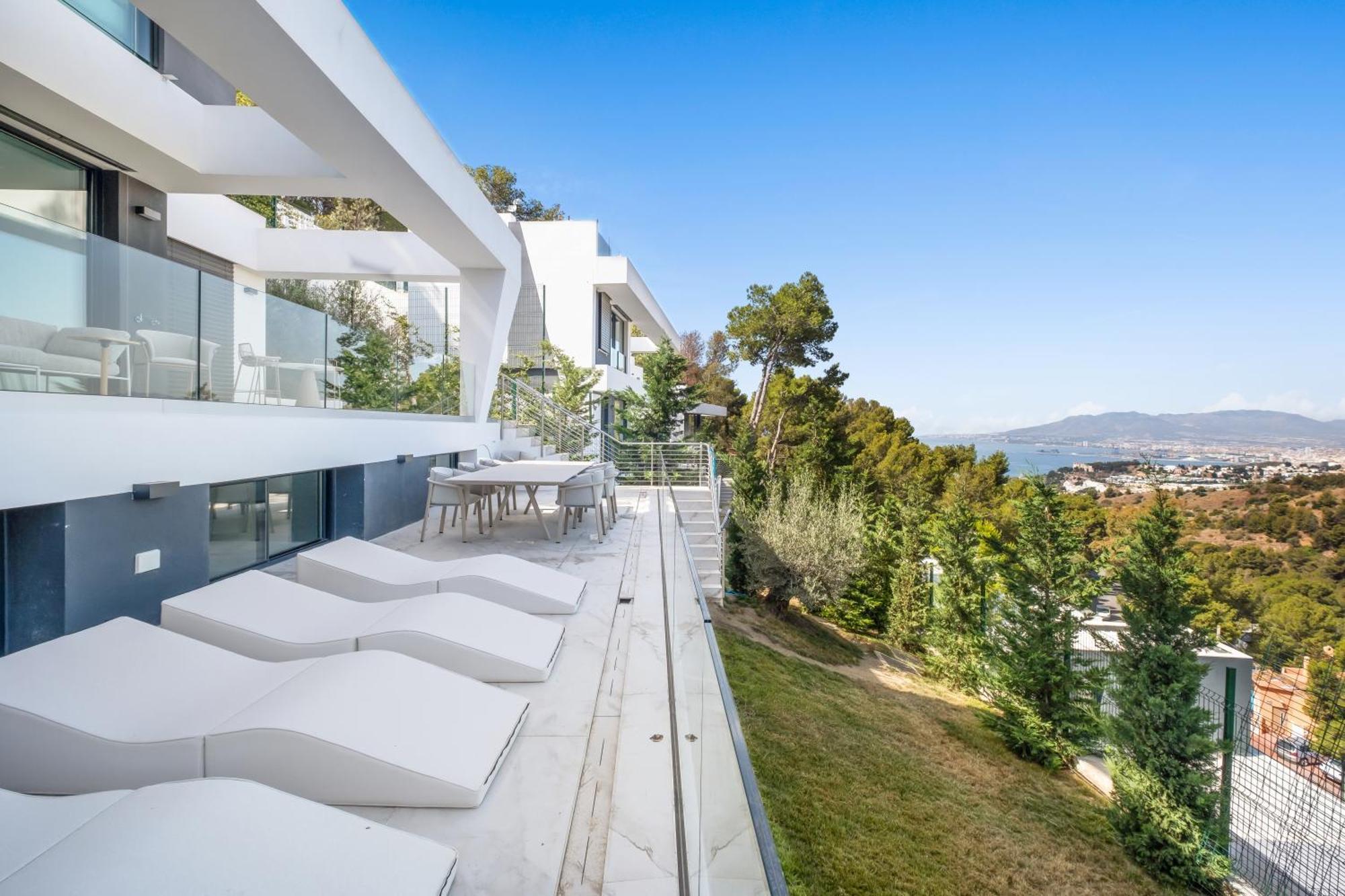 מאלגה Villas Pinares De San Anton - Sea, City, Mountain, Views מראה חיצוני תמונה