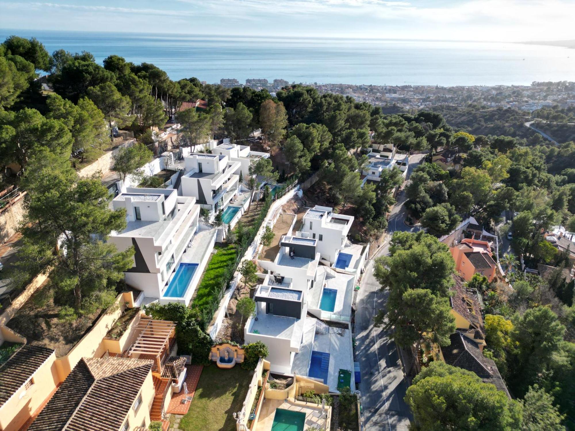 מאלגה Villas Pinares De San Anton - Sea, City, Mountain, Views מראה חיצוני תמונה